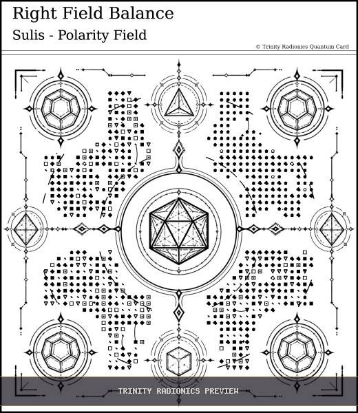 Right Field Balance Quantum radionics card preview - Elements, Colours & Subtle Bodies - Quantum