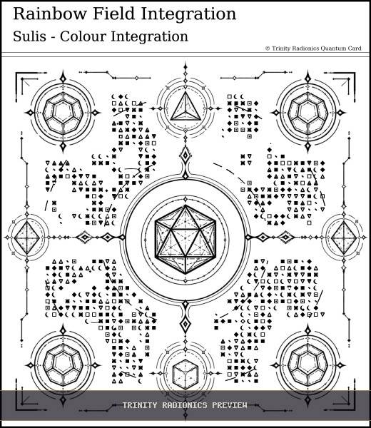 Rainbow Field Integration Quantum radionics card preview - Elements, Colours & Subtle Bodies - Quantum