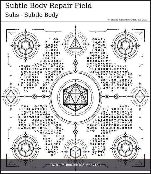 Subtle Body Repair Field Quantum radionics card preview - Elements, Colours & Subtle Bodies - Quantum