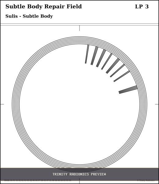 Subtle Body Repair Field Radial radionics card preview