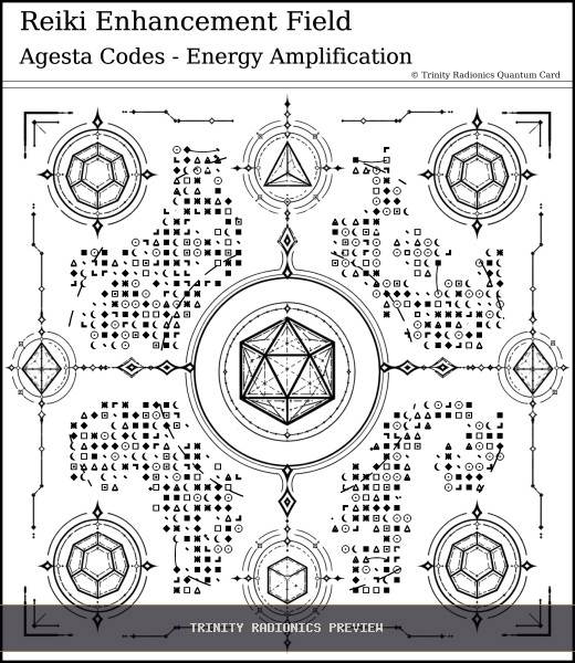 Reiki Enhancement Field Quantum radionics card preview - Energy Operations & Broadcasts - Quantum
