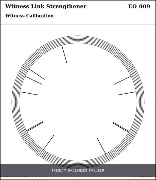 Witness Link Strengthener Radial radionics card preview