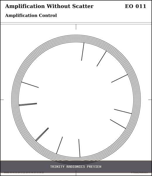 Amplification Without Scatter Radial radionics card preview