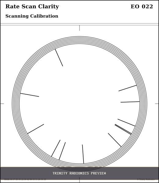 Rate Scan Clarity Radial radionics card preview