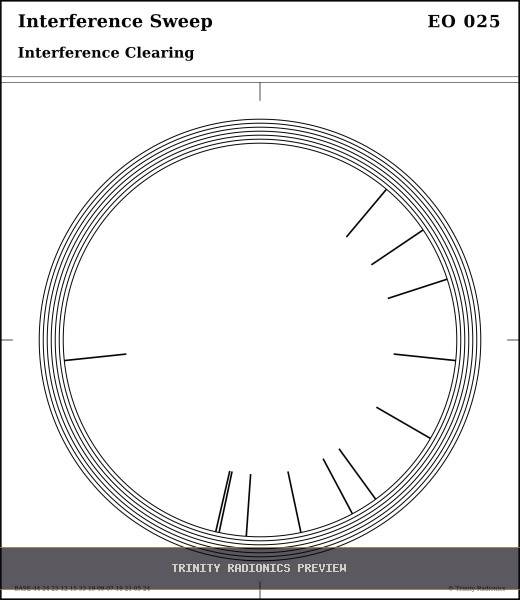 Interference Sweep Radial radionics card preview