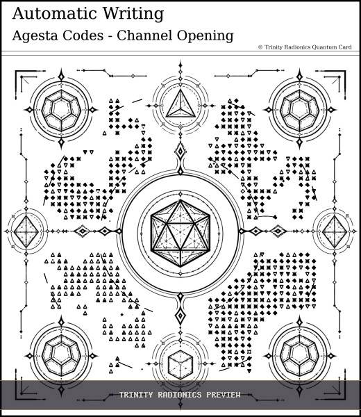 Automatic Writing Quantum radionics card preview - Psychic Gifts & Divination - Quantum