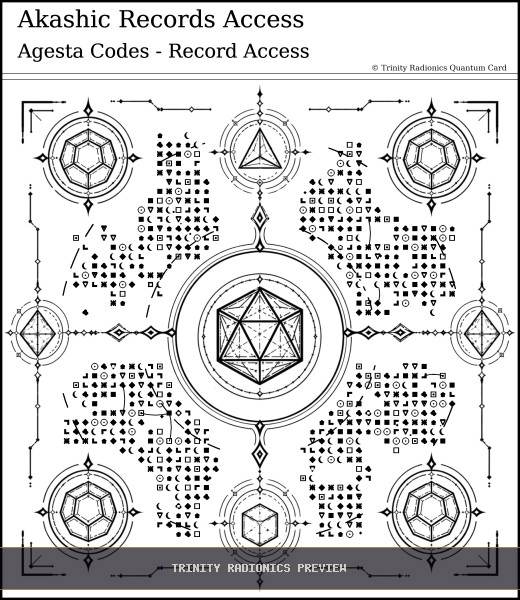 Akashic Records Access Quantum radionics card preview - Psychic Gifts & Divination - Quantum