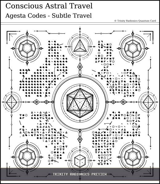 Conscious Astral Travel Quantum radionics card preview - Psychic Gifts & Divination - Quantum