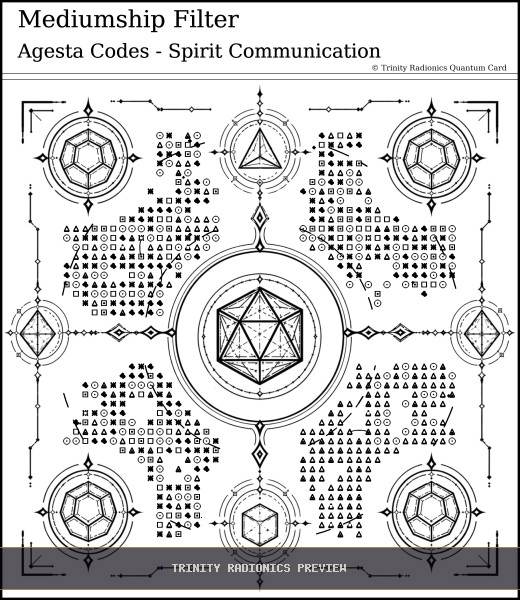 Mediumship Filter Quantum radionics card preview - Psychic Gifts & Divination - Quantum