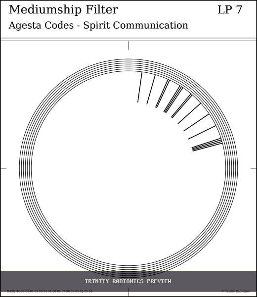 Mediumship Filter Radial radionics card preview