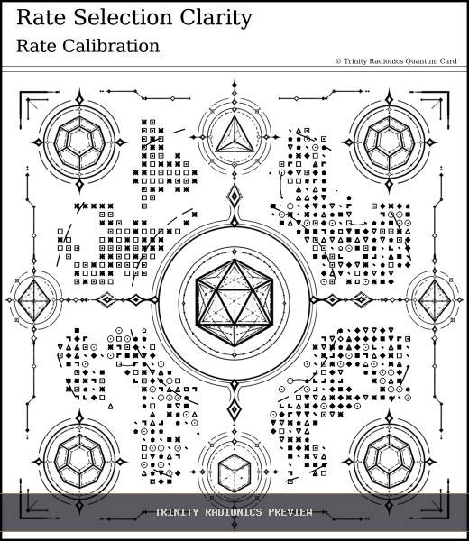 Rate Selection Clarity Quantum radionics card preview - Psychic Gifts & Divination - Quantum