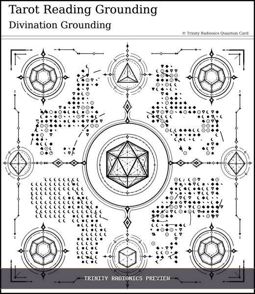 Tarot Reading Grounding Quantum radionics card preview - Psychic Gifts & Divination - Quantum