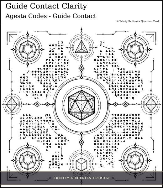 Guide Contact Clarity Quantum radionics card preview - Psychic Gifts & Divination - Quantum