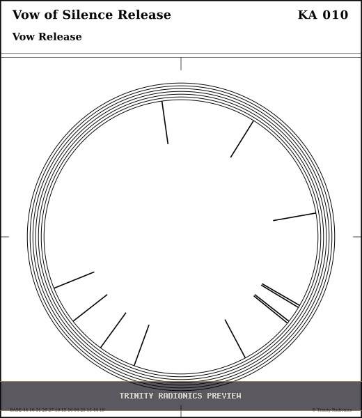 Vow of Silence Release Radial radionics card preview