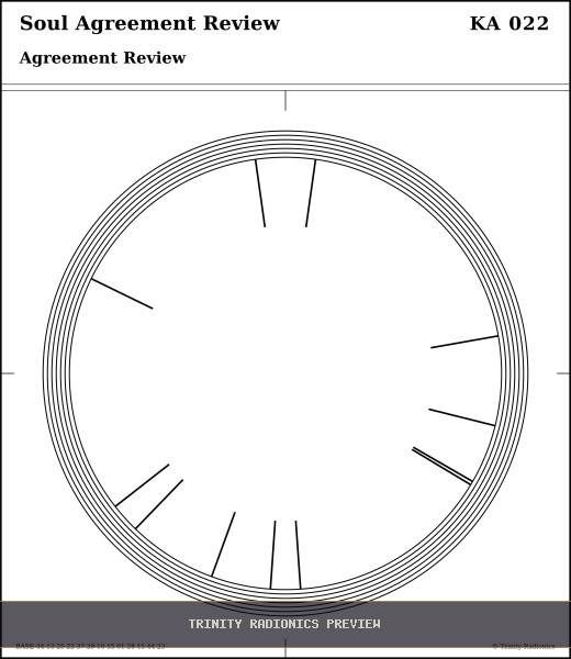 Soul Agreement Review Radial radionics card preview