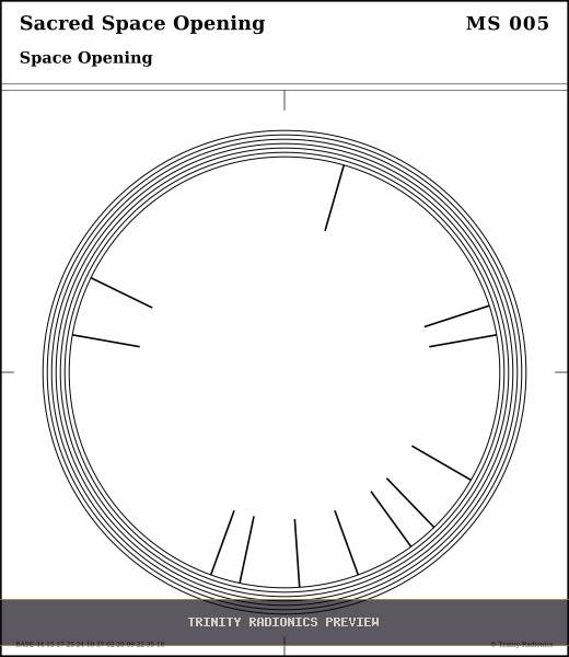 Sacred Space Opening Radial radionics card preview