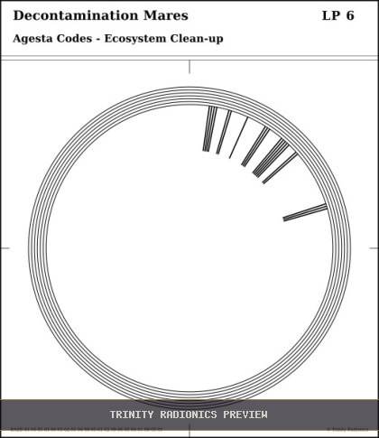 Decontamination Mares Radial radionics card preview