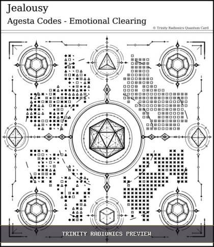 Jealousy Quantum radionics card preview