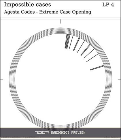 Impossible cases Radial radionics card preview