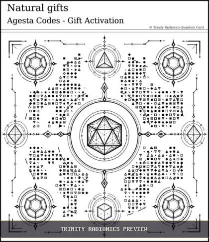 Natural gifts Quantum radionics card preview