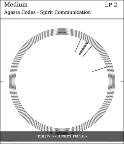 Medium Radial radionics card preview