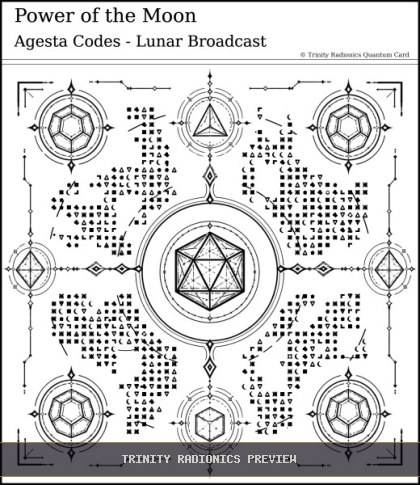 Power of the Moon Quantum radionics card preview