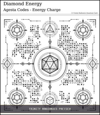 Diamond Energy Quantum radionics card preview