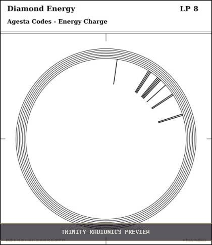 Diamond Energy Radial radionics card preview