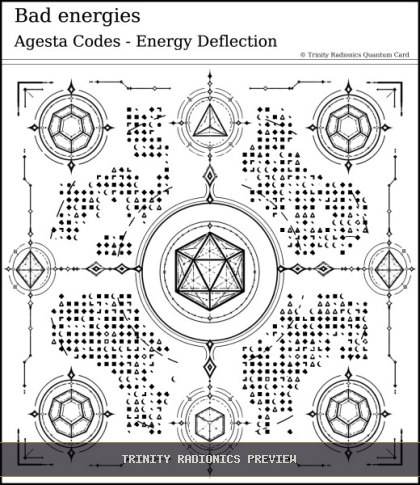 Bad energies Quantum radionics card preview