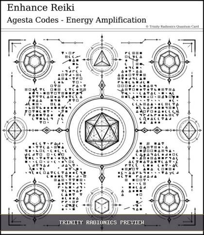 Enhance Reiki Quantum radionics card preview