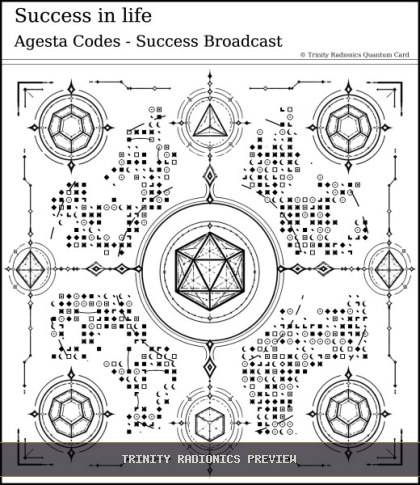 Success in life Quantum radionics card preview