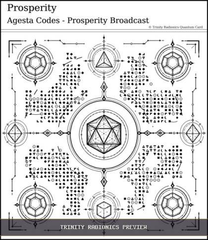 Prosperity Quantum radionics card preview