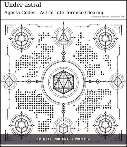 Under astral Quantum radionics card preview