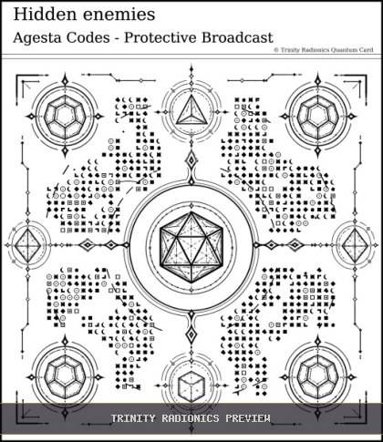 Hidden enemies Quantum radionics card preview