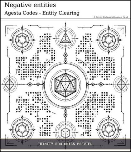 Negative entities Quantum radionics card preview