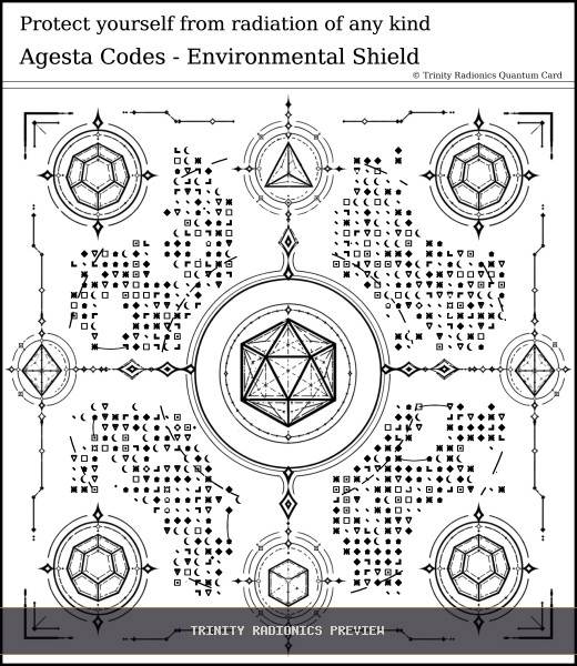 Protect yourself from radiation of any kind Quantum radionics card preview