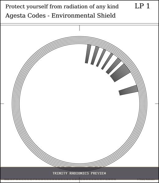 Protect yourself from radiation of any kind Radial radionics card preview