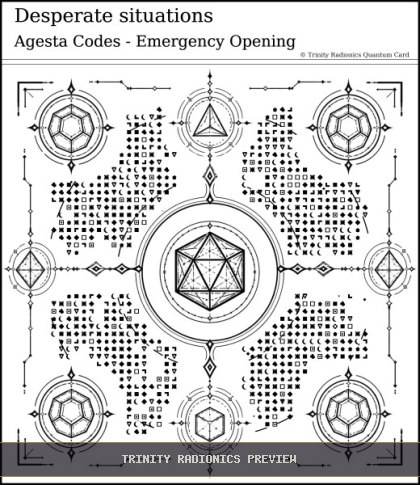 Desperate situations Quantum radionics card preview