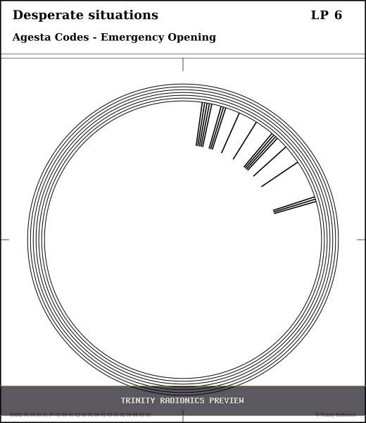 Desperate situations Radial radionics card preview