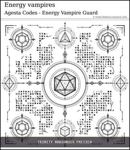 Energy vampires Quantum radionics card preview