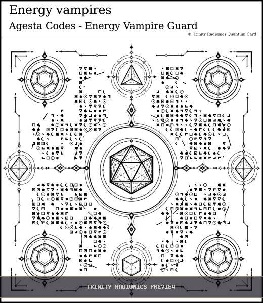 Energy vampires Quantum radionics card preview